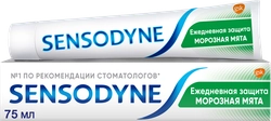 Зубная паста SENSODYNE Ежедневная защита Морозная Мята, 75мл