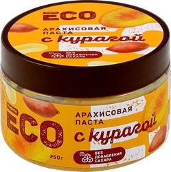 Паста арахисовая ЛЕНТА EСО с курагой, 250г