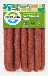 Изображение товара Колбаски полукопченые ОКРАИНА Охотничьи, категория В, 320г