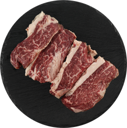 Стейк из говядины МИРАТОРГ Black Angus Три-тип, 390г