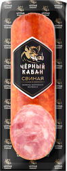 Изображение товара Колбаса варено-копченая ЧЕРНЫЙ КАБАН Свиная со срезом, 290г