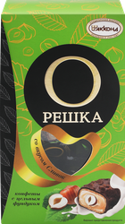 Изображение товара Конфеты АККОНД Орешка с цельным фундуком со вкусом сливок, 150г