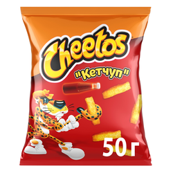 Снеки кукурузные CHEETOS Кетчуп, 50г