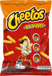 Снеки кукурузные CHEETOS Кетчуп, 50г