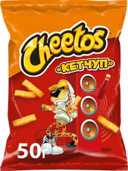 Снеки кукурузные CHEETOS Кетчуп, 50г