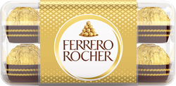 Изображение товара Конфеты FERRERO ROCHER из молочного шоколада с кремовой начинкой, 200г