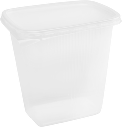 Изображение товара Контейнер для холодных и горячих продуктов с крышкой 365 ДНЕЙ прямоугольный 500мл, 10шт