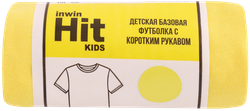 Футболка детская INWIN Kids, желтая, Арт. ob_109/KDT-1