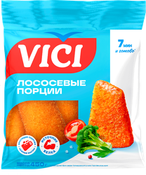 Изображение товара Лососевые порции VICI в золотистой корочке, 450г