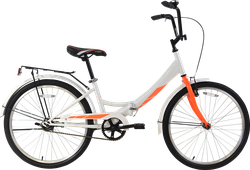Велосипед складной Porter 24", бело-оранжевый, Арт. PRT24ST-U