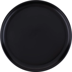 Тарелка десертная HOMECLUB Matt black 20см, керамика