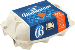 Яйцо куриное ВОЛЖАНИН СО, 6шт