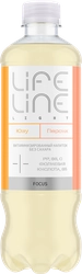 Напиток LIFELINE Focus Light со вкусом персика и юзу витаминизированный негазированный, 0.5л