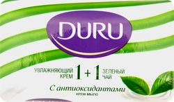 Крем-мыло DURU 1+1 Зеленый чай, 80г