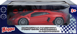 Изображение товара Игрушка BIGGA Гоночная машинка, на радиоуправлении, со световыми эффектами