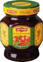 Варенье РАТИБОР Клубника, 360г