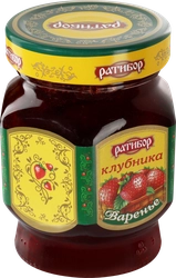 Варенье РАТИБОР Клубника, 360г