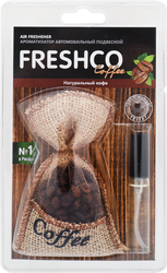 Ароматизатор подвесной FRESHCO Coffee Натуральный кофе, мешочек