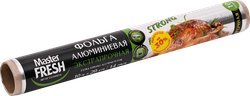 Фольга алюминиевая MASTER FRESH экстра прочная, ролик для гриля, 10м