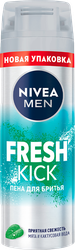 Изображение товара Пена для бритья NIVEA Men Fresh kick, 200мл