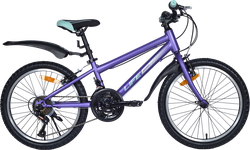 Велосипед Life 20", 18 скоростей серо-розовый, в ассортименте, Арт.  LFE20ST-U