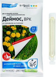 Гербицид против широколистных сорняков на газонах AVGUST Деймос, Арт. 42000492, 10мл