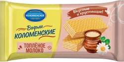 Вафли КОЛОМЕНСКОЕ со вкусом топленое молоко, 200г