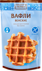 Изображение товара Смесь безглютеновая для выпечки ТЕСТОВЪ Вафли венские, 200г