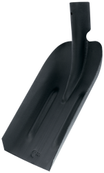 Изображение товара Лопата совковая с ребрами жесткости 230х280х1400мм, с деревянным черенком, Арт. 61414