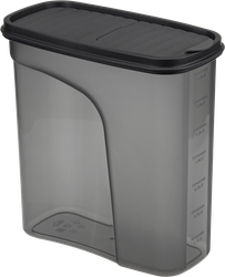 Изображение товара Емкость для сыпучих продуктов IDEA Бест, графитовый, 2л