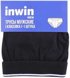 Трусы мужские INWIN слипы р. 46–54, черные, Арт. ATL-24001-A