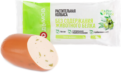 Колбаса растительная ДЫМОВ с оливками, 300г
