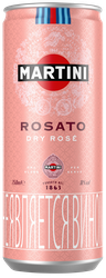 Изображение товара Напиток виноградосодержащий MARTINI Rosato газированный, 0.25л