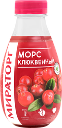 Изображение товара Морс МИРАТОРГ Клюквенный, 370мл