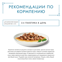 Корм консервированный для взрослых кошек ГУРМЭ Перл Соус Де-люкс с лососем в роскошном соусе, 75г