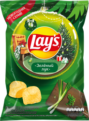 Чипсы картофельные LAY'S Молодой зеленый лук, 140г