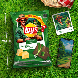 Чипсы картофельные LAY'S Молодой зеленый лук, 140г