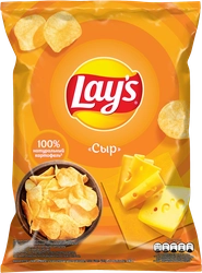 Чипсы картофельные LAY'S Сыр, 140г