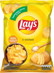 Чипсы картофельные LAY'S Натуральные, 140г