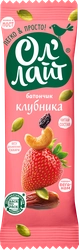 Батончик фруктово-ореховый ОЛ'ЛАЙТ Клубничный, 30г