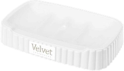 Мыльница БЫТПЛАСТ Velvet, пластик, в ассортименте