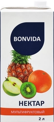 Нектар BONVIDA Мультифруктовый, 2л