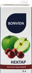 Нектар BONVIDA Яблочно-вишневый, 2л