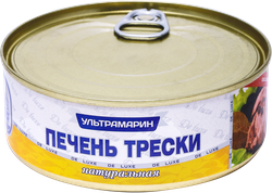 Печень трески УЛЬТРАМАРИН, 230г