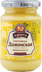 Горчица КИНТО Дижонская острая, 170мл