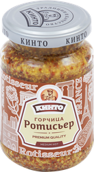 Горчица КИНТО Ротисьер средне-острая, 170мл