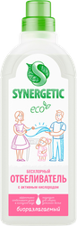 Изображение товара Отбеливатель SYNERGETIC с активным кислородом, без хлора, 1л