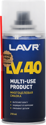 Изображение товара Смазка LAVR Многоцелевая Lv-40 Арт. 622199, 210мл