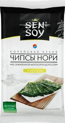 Чипсы нори SEN SOY Original, из морской водоросли Порфира, 4,5г