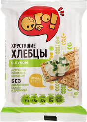 Изображение товара Хлебцы ОГО! с луком, 75г